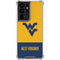 West Virginia University WV Yello split Galaxy S21 Ultra 5G Clear Case